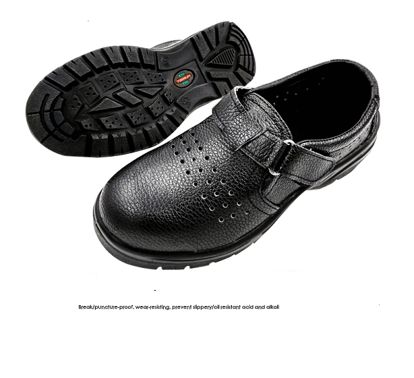 1518429639114418.png ESD Black safety shoe with buckle and strap.png