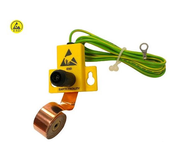 ESD Earth Grounding Bracket with copper tape SP-GRO-11